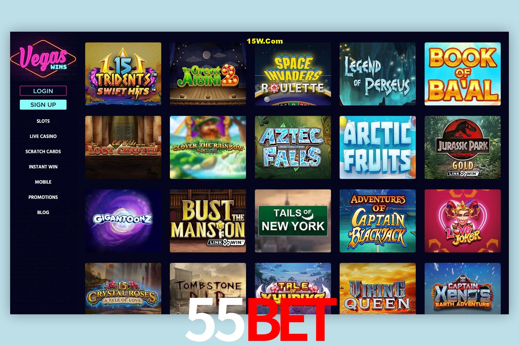 Slot Games 55Bet